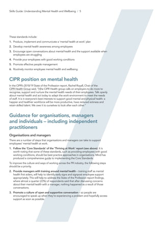 CIPR understanding mental health and wellbeing | PDF