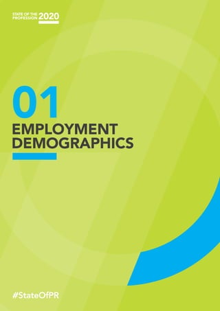 01EMPLOYMENT
DEMOGRAPHICS
 