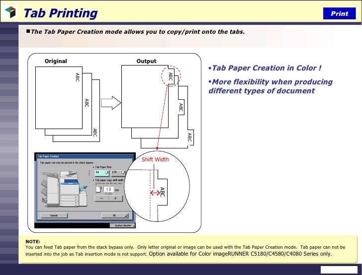 User Manual Canon Color Imagerunner C5180