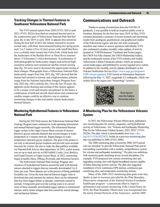 Yellowstone Volcano Observatory | PDF