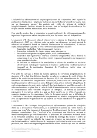 Circulaire relative à la procédure de référencement Page 3
des organismes de protection sociale complémentaire
dans la fon...