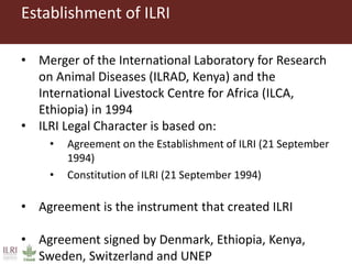 ILRI overview 2015