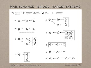 Disease ecology in multi-host systems at wildlife/livestock interfaces: Concepts and applications