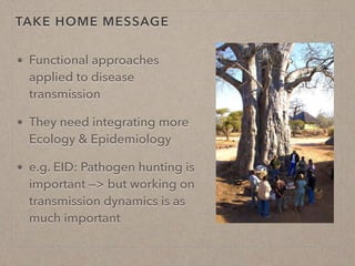 Disease ecology in multi-host systems at wildlife/livestock interfaces: Concepts and applications