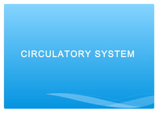 CIRCULATORY SYSTEM

 
