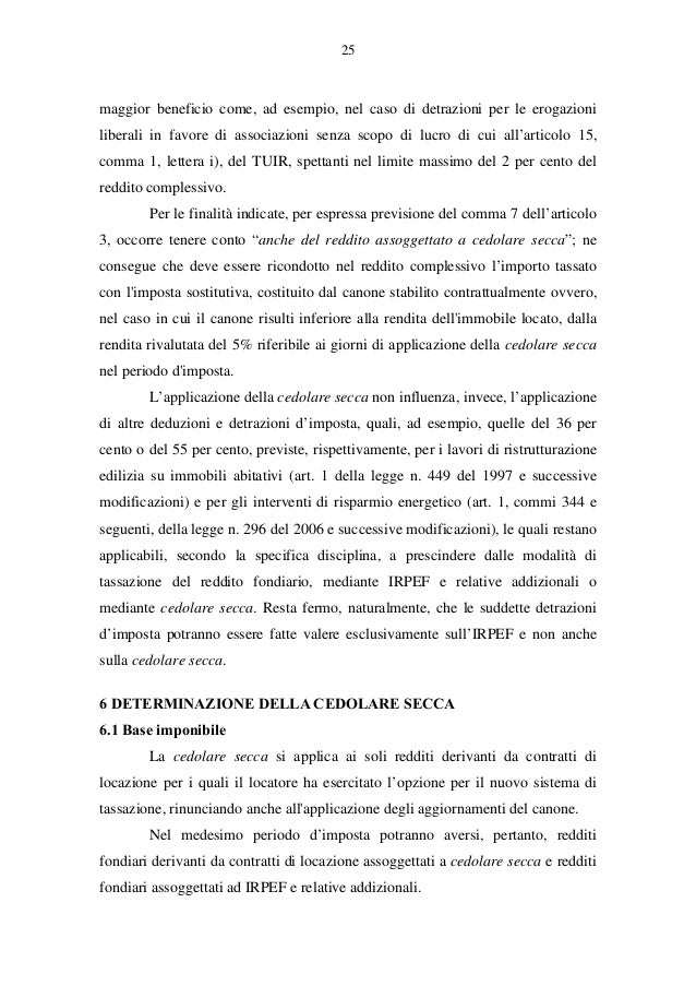 Circolare Agenzia Delle Entrate 26 Del 1 Giugno 2011