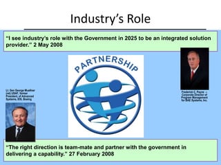 Technology Maturity“The GAO reported that of the programs assessed, only 15 percent entered development with demonstrated high levels of technology maturity, causing many programs to experience significant growth in development cost.”   15 November 2005, GAOFCS$159BIncremental development vs quantum leaps