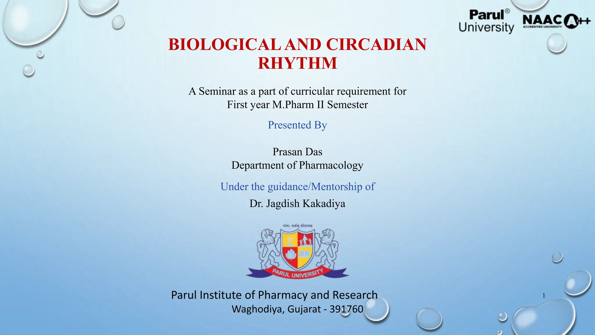 Circadian Rhythm The Body S Internal Clock Pptx