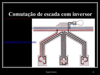 Rogério Monteiro 22
Comutação de escada com inversor
N
F
Implementação do circuito
 