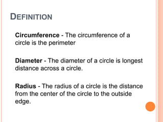 Distance For Circle Circle | PPTX