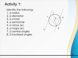 introduction to circle geometry - grade 10 mathematics 1 | PDF