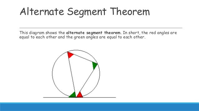 alternate segment theorem proof pdf