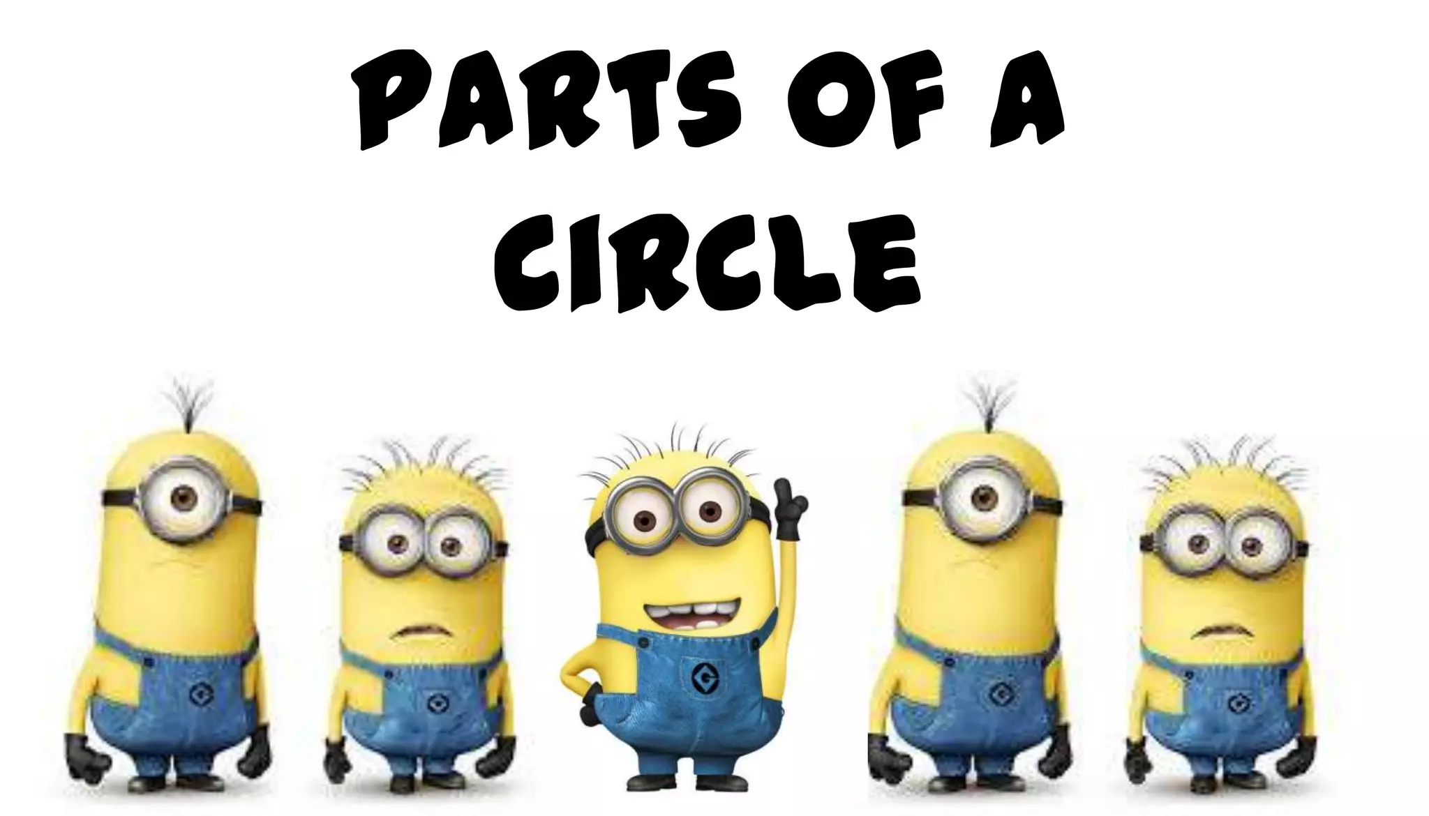 Parts of a
circle