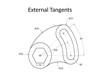 Engineering Drawing - Circles and Tangents.pptx