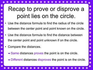 Circles notes | PPT