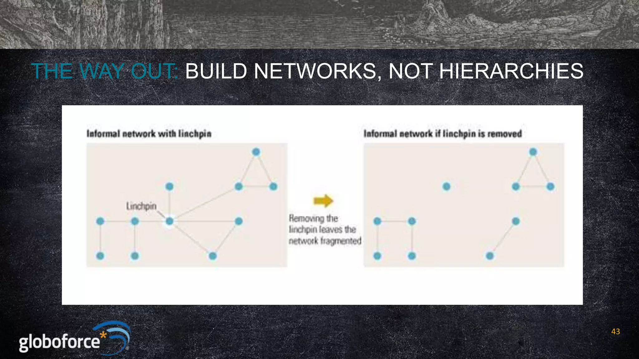 THE WAY OUT: BUILD NETWORKS, NOT HIERARCHIES

43

 