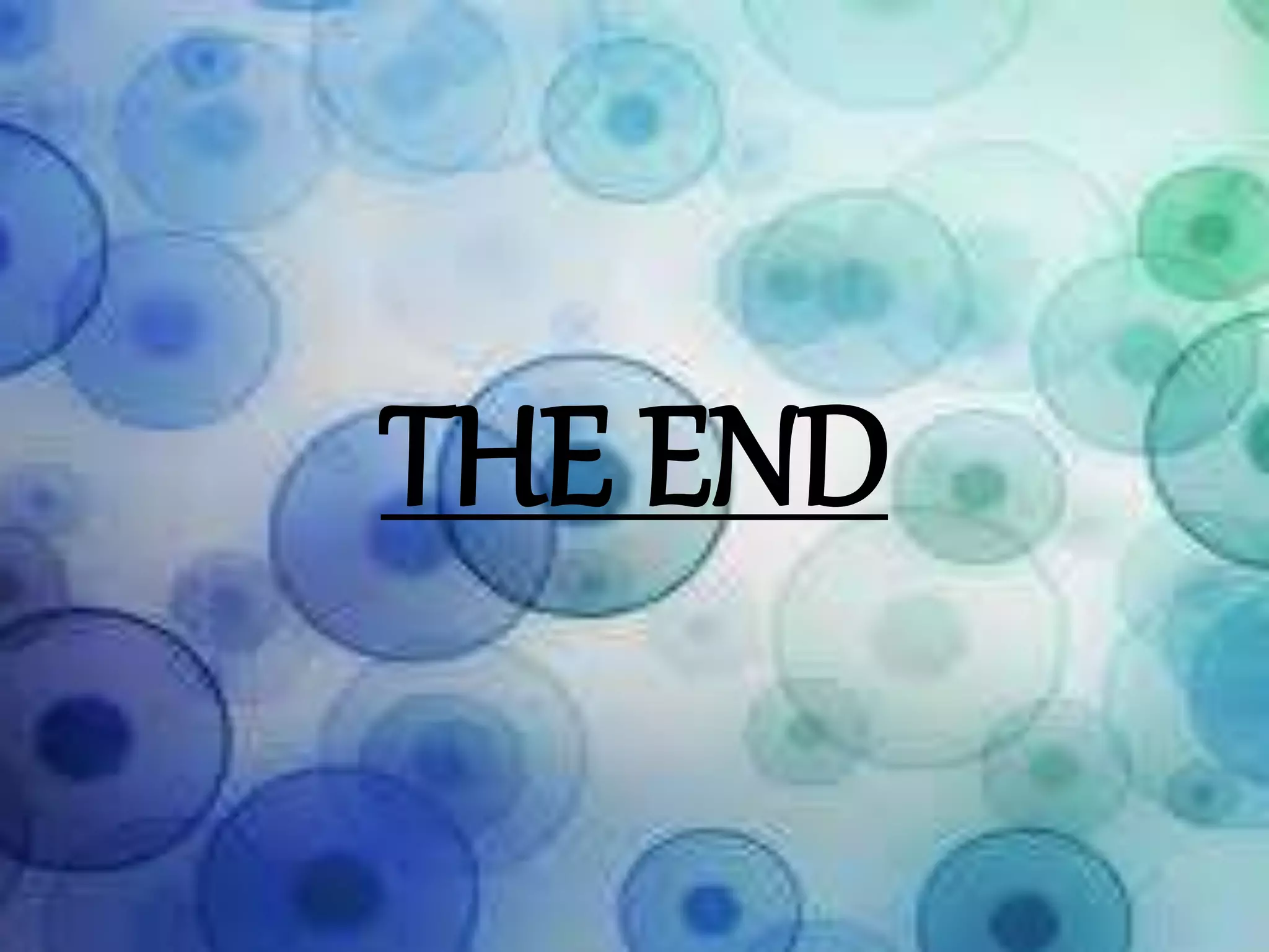 THE END
 
