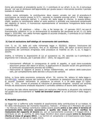 Inps lettera di dimissioni