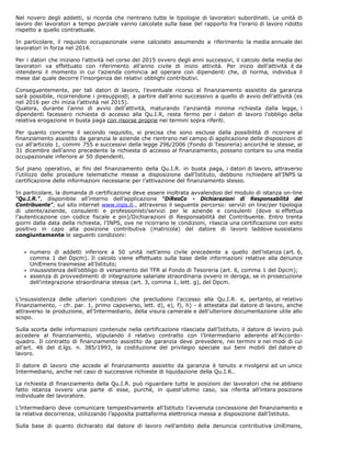 Circolare Inps n. 82 del 23/04/2015: TFR in busta paga