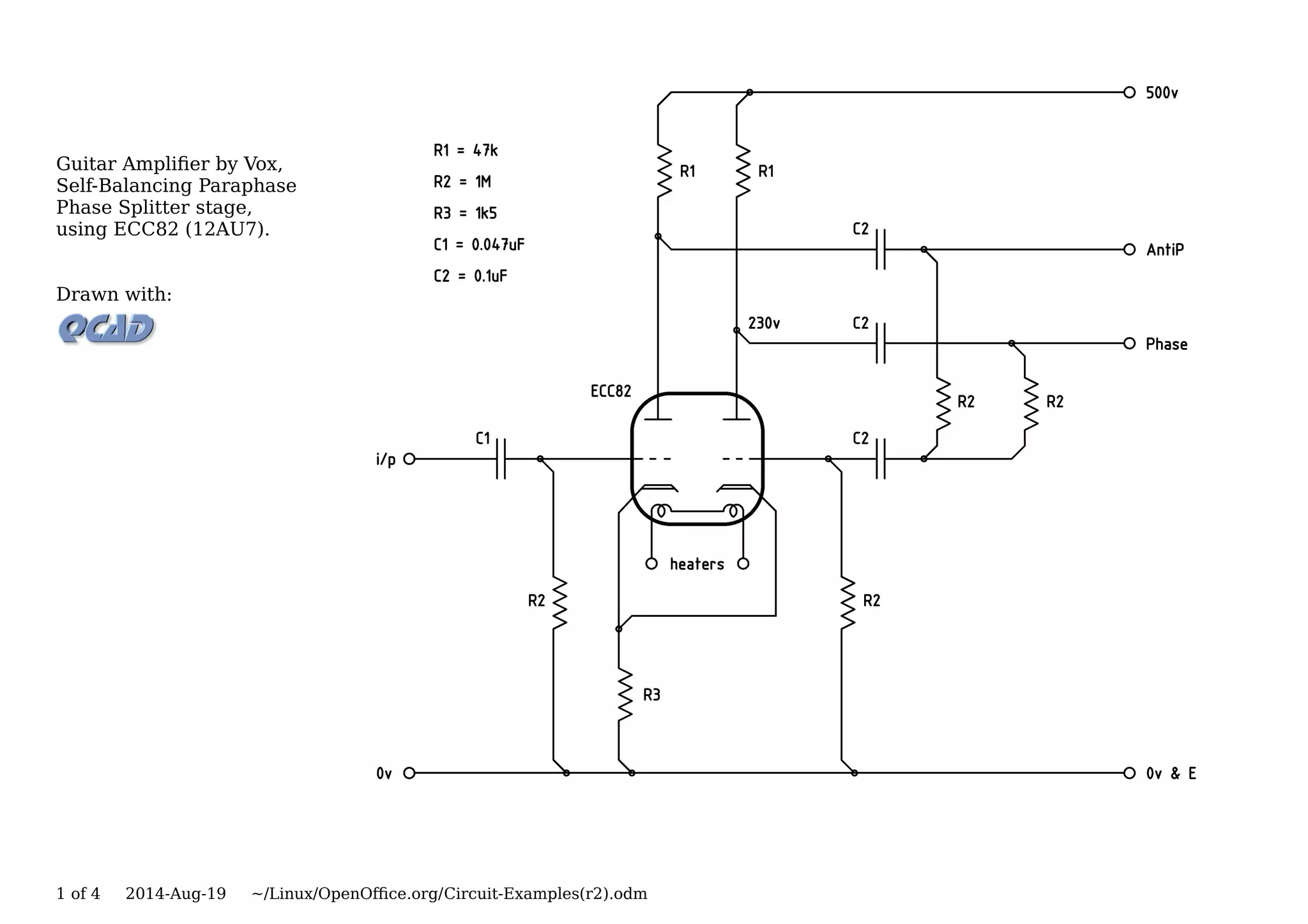 Valve & Amplifier Design, Circuit Examples | PDF