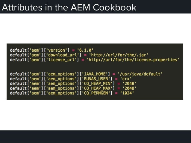 CIRCUIT 2015 - AEM Infrastructure Automation with Chef ...