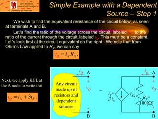 Circuit analysis using dependent sources | PPT