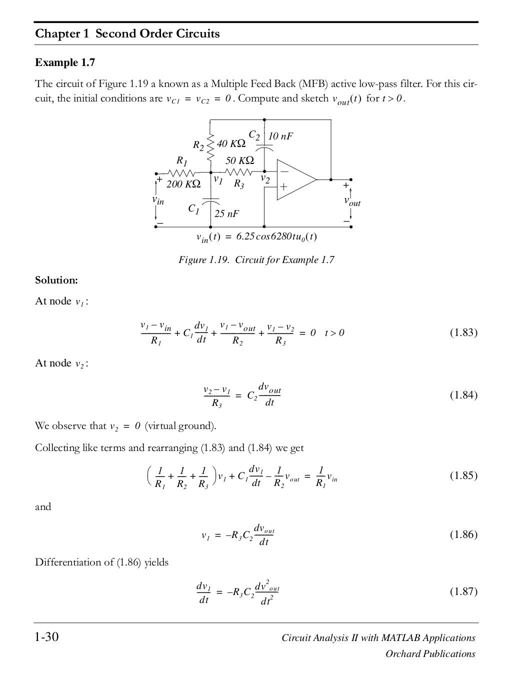 Circuit analysis ii with matlab