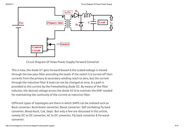 Circuit diagram of smps power supply | PPT