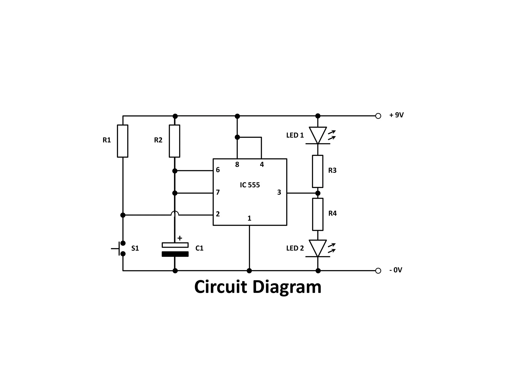 R 1S1LED 1R 2cbTR 29VecbTR 1eCircuit Diagram