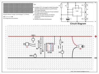 Gunakansaiz grid sebenarveroboddisebelahkiriuntukmemeriksajarakkomponen.