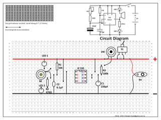 Gunakansaiz grid sebenarveroboddisebelahkiriuntukmemeriksajarakkomponen.