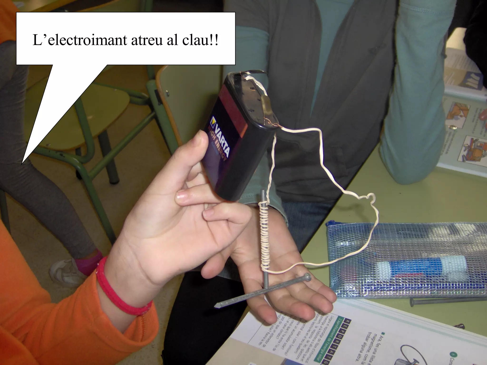 L’electroimant atreu al clau!! 