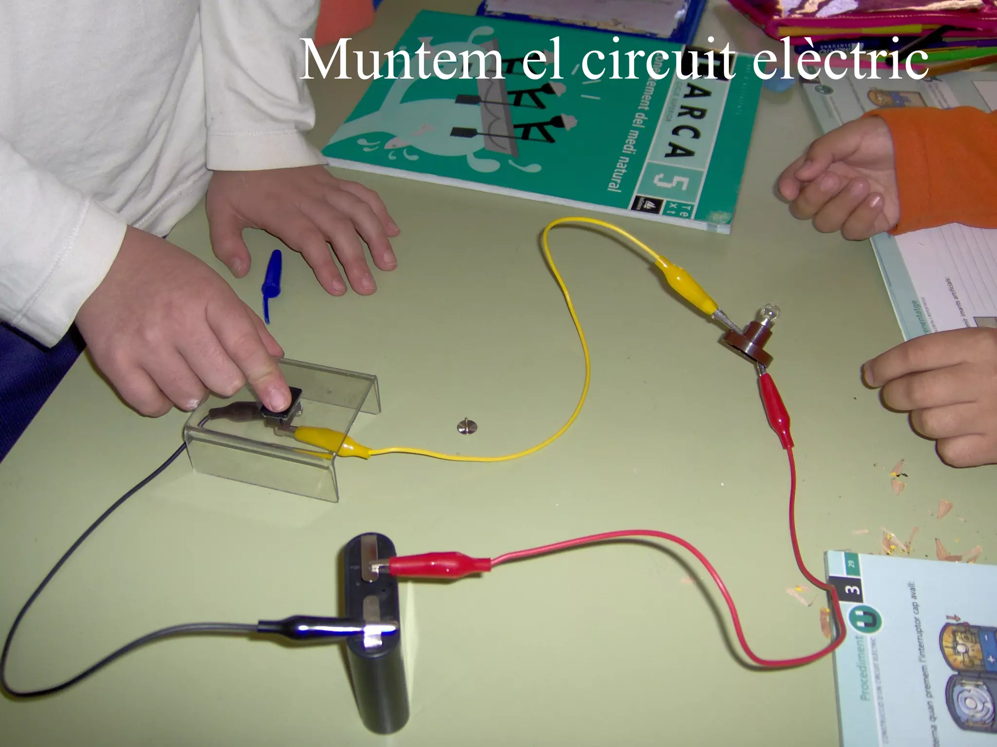 Muntem el circuit elèctric 