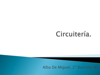 Alba De Miguel, 2º Bachiller BC
 