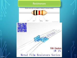 Circuit lab 2 identification of resistance with color code and multi ...