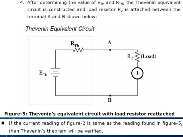 Circuit Lab 8 Verification Of Thevenin S Theorem Taj Circuit Lab 8 Verification Of Thevenin S Theorem Taj