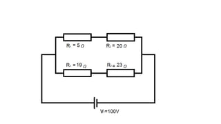 Ω Ω
Ω Ω
Ω Ω Ω
Dades i representació gràfica del circuit de series
de paral·lel.
 