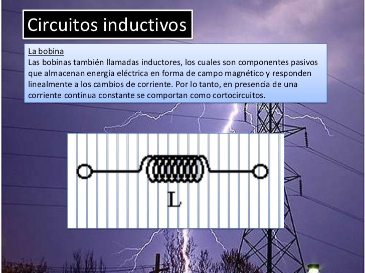Circuito capacitivo y circuito inductivo
