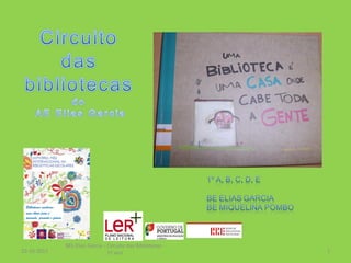 BES Elias Garcia - Circuito das Bibliotecas -
10-10-2012                      1º ano                       1
 