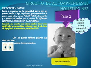 Por favor 
Diosito 
que mi 
comunidad 
me ayude 
PROFA. ALICIA CUETO 
 