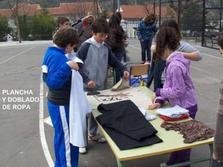 PLANCHA  Y DOBLADO DE ROPA 