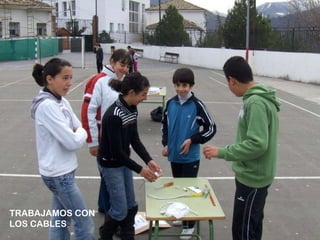 TRABAJAMOS CON LOS CABLES 