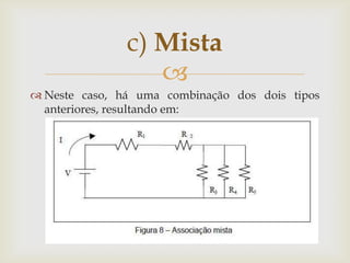 c) Mista

 Neste caso, há uma combinação dos dois tipos
anteriores, resultando em:

 
