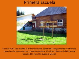 Espejo ChicoDesde 1922 Marcelino Matus En la legua de campo que les había sido otorgada con permiso precario cultivaron durante años trigo, avena, papas y verduras.
