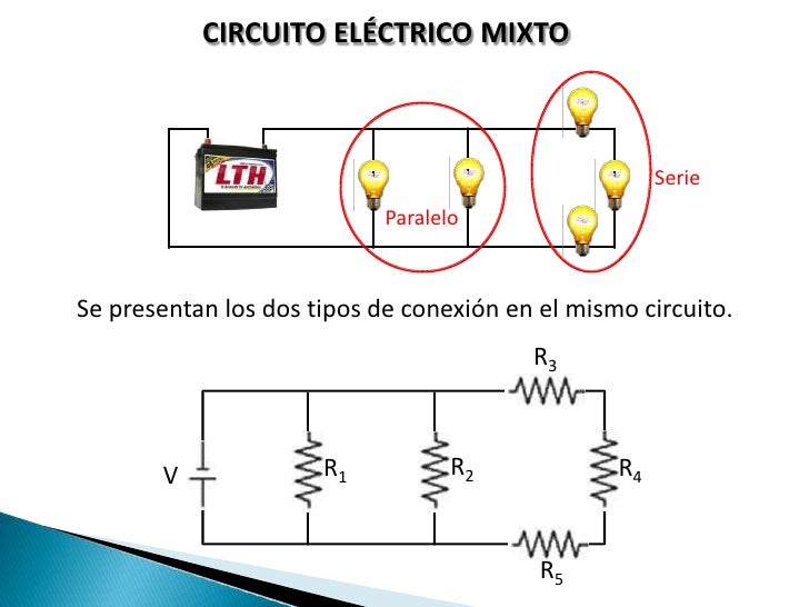 View Circuito Electrico En Serie Concepto Y Dibujo Gif