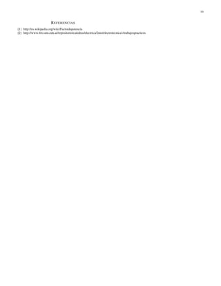 ) = FP 
cos(26; 369) = 0; 89 
PTsistema = jV ljjIAjFP 
 