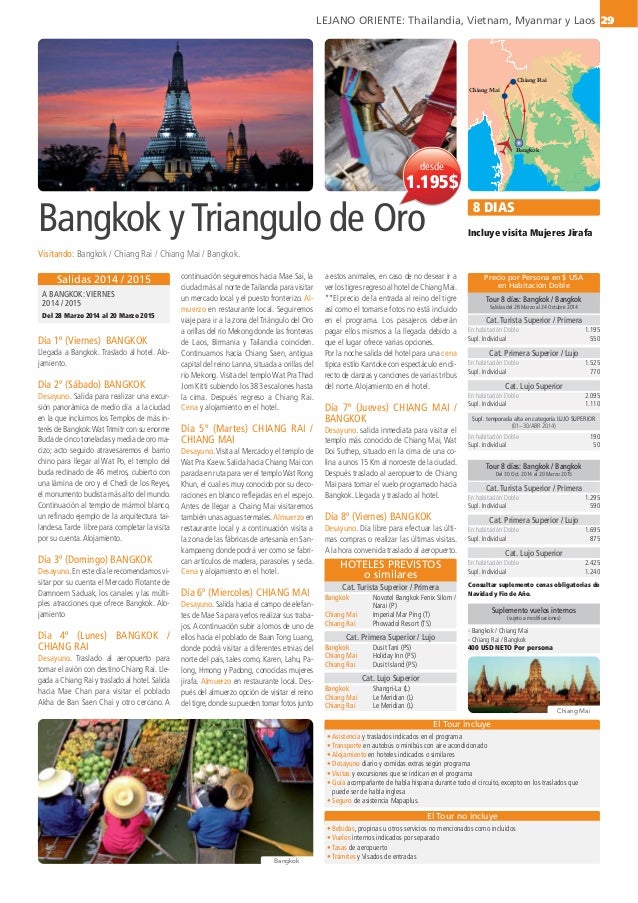 Circuitos Tailandia Y Vietnam Mapaplus 2014 2015 Circuitos Tailandia Y Vietnam Mapaplus 2014 2015