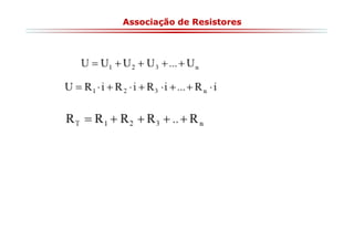 Associação de Resistores

 