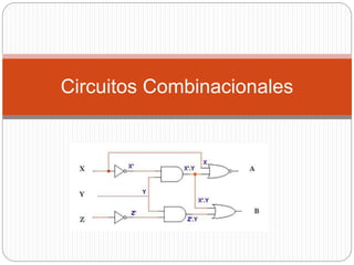 Circuitos Combinacionales
 