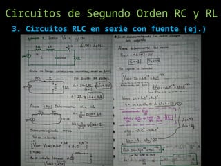 Circuitos de Primer y Segundo Orden PARA CIRCUITOS RCL | PPTX